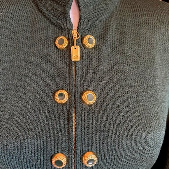 St. John Collection Evening Size 4 Green Jacket - Picture 7 of 8